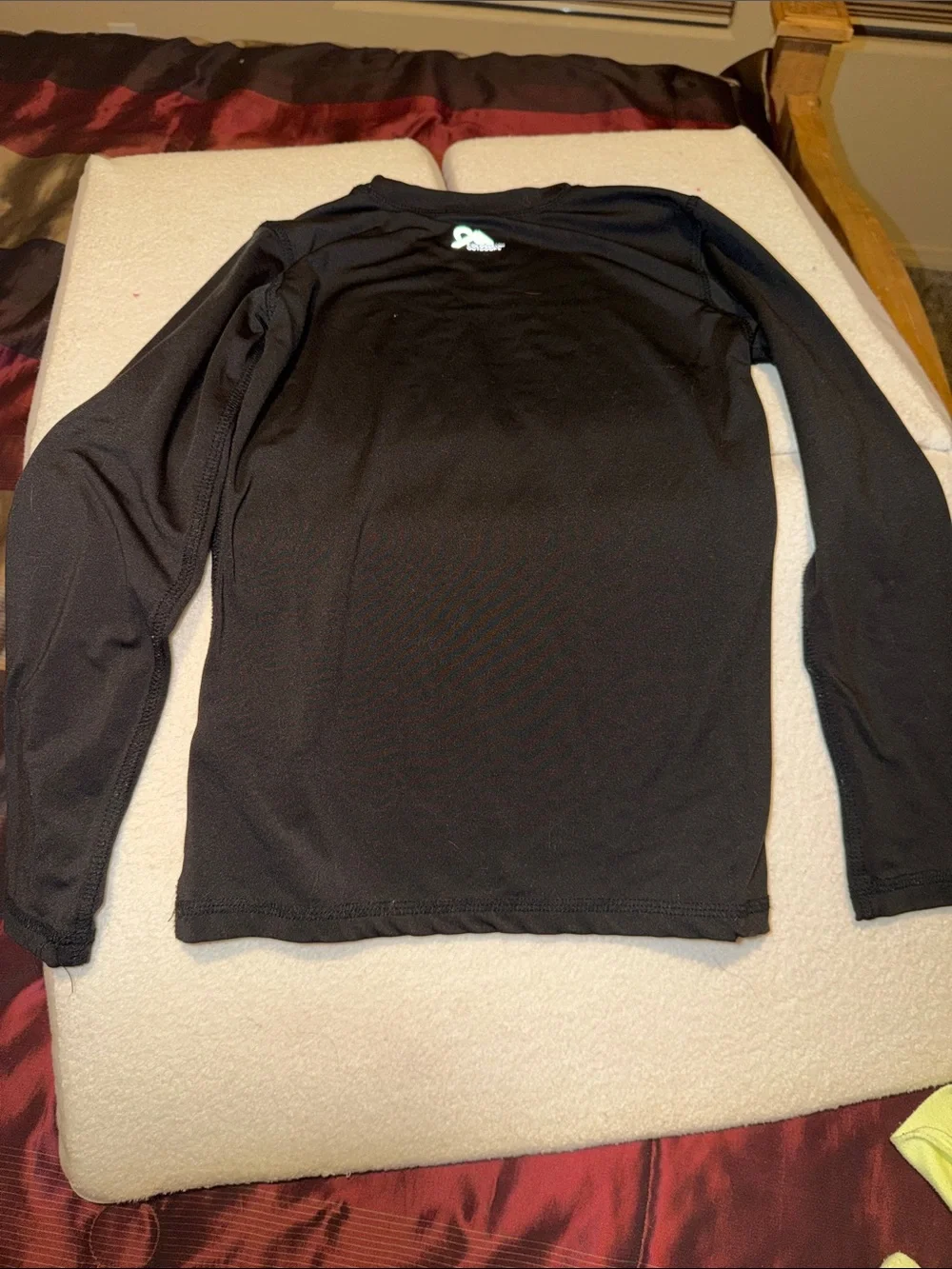 Colosseum Black Long Sleeve Athletic Tee
